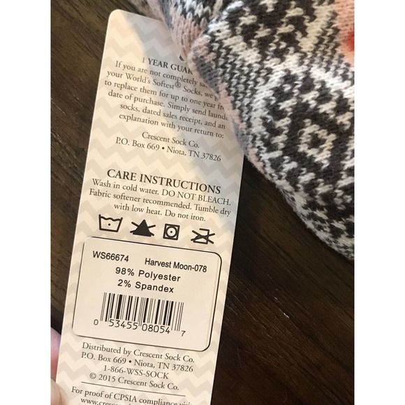 World's Softest Weekend Collection Gallery Toboggan Hat Harvest Orange Gray - Picture 3 of 5